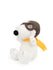 Plush PEANUTS SNOOPY Sitting Flying Ace 8" by Bon Ton Toys